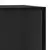 Klupa za cipele crna 80x40x53,5 cm od drveta i metala