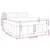 Vidaxl Box spring postelja z vzmetnico temno rjava 180x200 cm blago