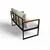 HANAH HOME Baštenski dvosed - sofa CPT5542 130