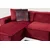 Atelier del Sofa Ugaona garnitura 100x76x170cm Crvena