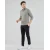 Polo Ralph Lauren  Polo majice dolgi rokavi POLO AJUSTE DROIT EN COTON BASIC MESH LOGO PONY PLAYER  Siva