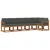 Set vanjskih sofa 6 kom. Prirodna i antracit
