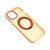 Maska za iPhone 15 6.1 narandzasta Magsafe Color Ring