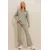 Trend Alacati Stili Ženski komplet duks i pantalone ALC-796-001, Svetlozeleni