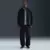 Nike Tech Mens Dri-FIT Woven Colour-Block Oversized Trousers - Black