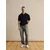 DAN FOX APPAREL Kavbojke Jack siva