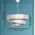 Opviq Luster Couper Beige Silver, Metal-pamuk