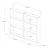 HANAH HOME Hexa Walnut