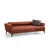Atelier del Sofa Trosed na razvlačenje Hamlet 95x77x230cm Bronzani