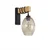 Brilagi - Zidna svetiljka WOOD GLASS 1xE27/60W/230V borovina/crna/zadimljeno bež