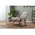 Atelier del Sofa Stolica za ljuljanje, Bež