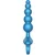 Playhouse Deep 5 Balls Anal Plug Vibrating with Remote Blue