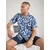 Jack & Jones Premium Srajca JPRBLUBILBAO  mornarska / azur / bela