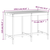 Vrtni stol 159,5 x 82,5 x 110 cm od masivne borovine