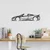 Wallity Zidna dekoracija McLaren 720S Silhouette, 70x17cm, Crna