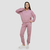GymBeam Ženska dukserica Agile 1/2 Zip Woodrose