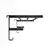 Sušač peškira HF SHEFFIELD za kupatilski radijator 52x28,4 cm, crni