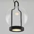 Opviq Luster 3434-1A-19, 120cm13W, LED, 3000K, 1300 Lm, Crni