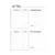 Hooh Cookbook planer - Kuvar, 100 listova, Plavi