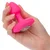Cal Exotics – Cheeky Gems Vibrating Butt Plug S - Roza