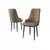 Hanah Home Set stolica Trex, 46x95x42 cm, 4 komada, Crno-smeđe