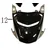 Centralni poklopac, crna 2004-19-00000 za skuter Motovene Roma S9C