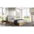 Boxspring postelja Wood 6 - 140x200 cm - hrast lancelot
