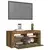 TV ormarić s LED svjetlima boja dimljenog hrasta 90x35x40 cm