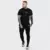 Majica kratkih rukava FIT Black - GymBeam