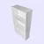 Hanah Home Polica za knjige Ktp-130-Bb-1, 58x106x23 cm, Bela