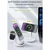 Bezicni punjač 3u1 Magsafe za Apple Watch, iPhone i Airpods 15W, Beli
