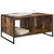 Kava Stol Dimni hrast 80 x 50 x 40 cm Konstruirano drvo