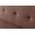 Atelier del Sofa Trosed na razvlačenje Zola Braon