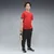 PUMA Essentials Training Heather Tee Youth, Kids, Ultra Red Heather, 7-8Y
