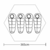 Den Šotor za 4 osebe modre barve