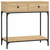 Konzolni stol boja hrasta 75 x 34,5 x 75 cm konstruirano drvo
