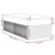 Vidaxl Box spring postelja z vzmetnico svetlo siva 90x200 cm blago