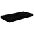 Plutajuće zidne police 2 kom sjajne crne 50 x 23 x 3,8 cm MDF