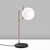 Opviq Stona lampa, Crna