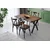 Hanah Home Ahsap Ekol 261 V4 Stolica, 4 komada, Braon