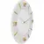 Meblo Trade Zidni sat Leonardo White/Gold 40.5x40.5x4.5 cm