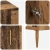 Stol s policom Staro drvo 140 x 50 x 75 cm Konstruirano drvo