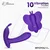 InToYou App Series Wingy Butterfly Vibrator with App Dark Purple