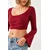 Bianco Lucci Ženska bluza 60351286, Brod izrez, Bordo