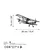 Wallity Zidna dekoracija Aereo-1, 74x39cm, Crna