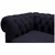 Landscape CHESTERFIELD ZOFA, črna tekstil