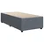 Vidaxl Box spring postelja z vzmetnico temno siva 90x200 cm žamet