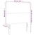 Vidaxl vidaXL Vzglavja za posteljo, 2 kosa, kremna, 80x5x78/88 cm, blago