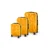Kovček Crash Baggage ICON rumena barva