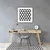 Decormat Podloga za stol Triangles 120x90 cm 2 cm